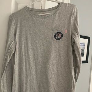 Long sleeved, Vineyard Vines shirt.